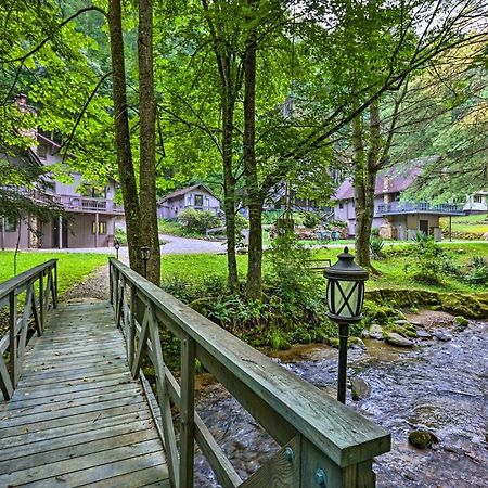 Chalet Retreat Cozy Cabin With On-Site Creek! Villa Roan Mountain Esterno foto