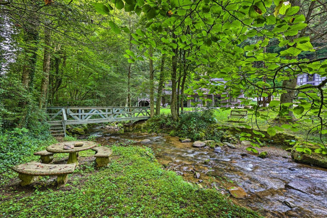 Chalet Retreat Cozy Cabin With On-Site Creek! Villa Roan Mountain Esterno foto